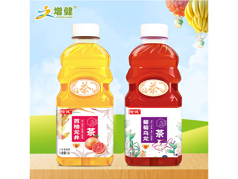 增健果味茶飲料1L