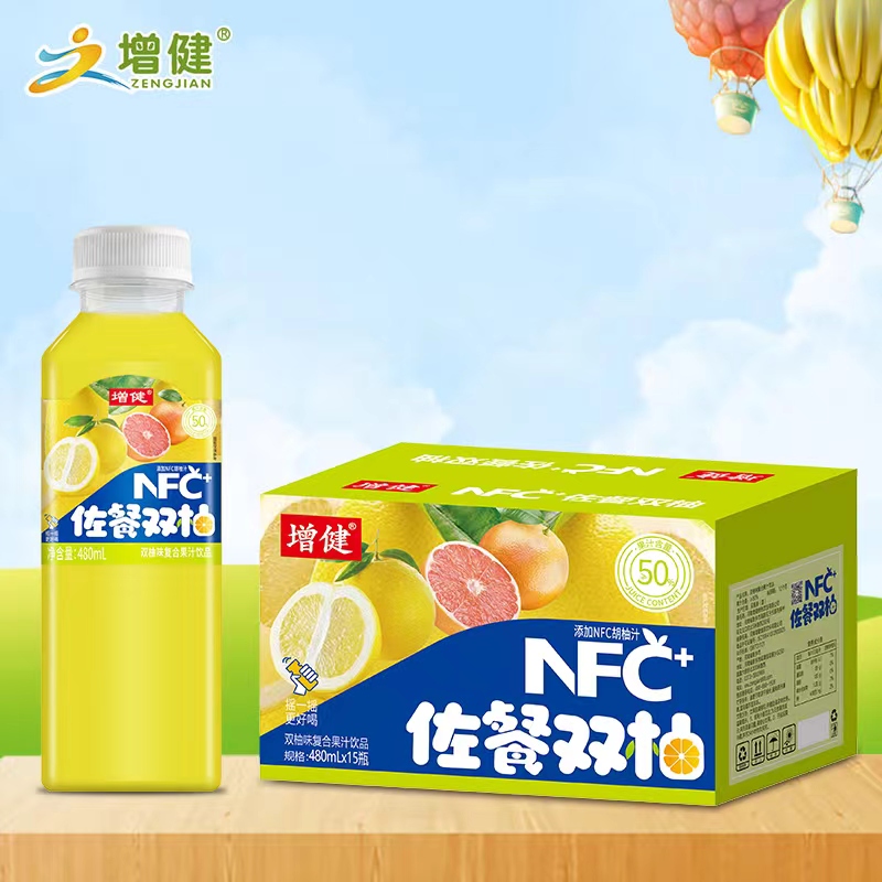 NFC佐餐果汁雙柚味480mlx15